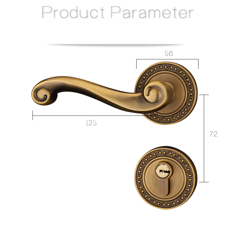 Khóa tay gạt cổ điển cao cấp – Mã 1511.2.00890 | Vinahardware