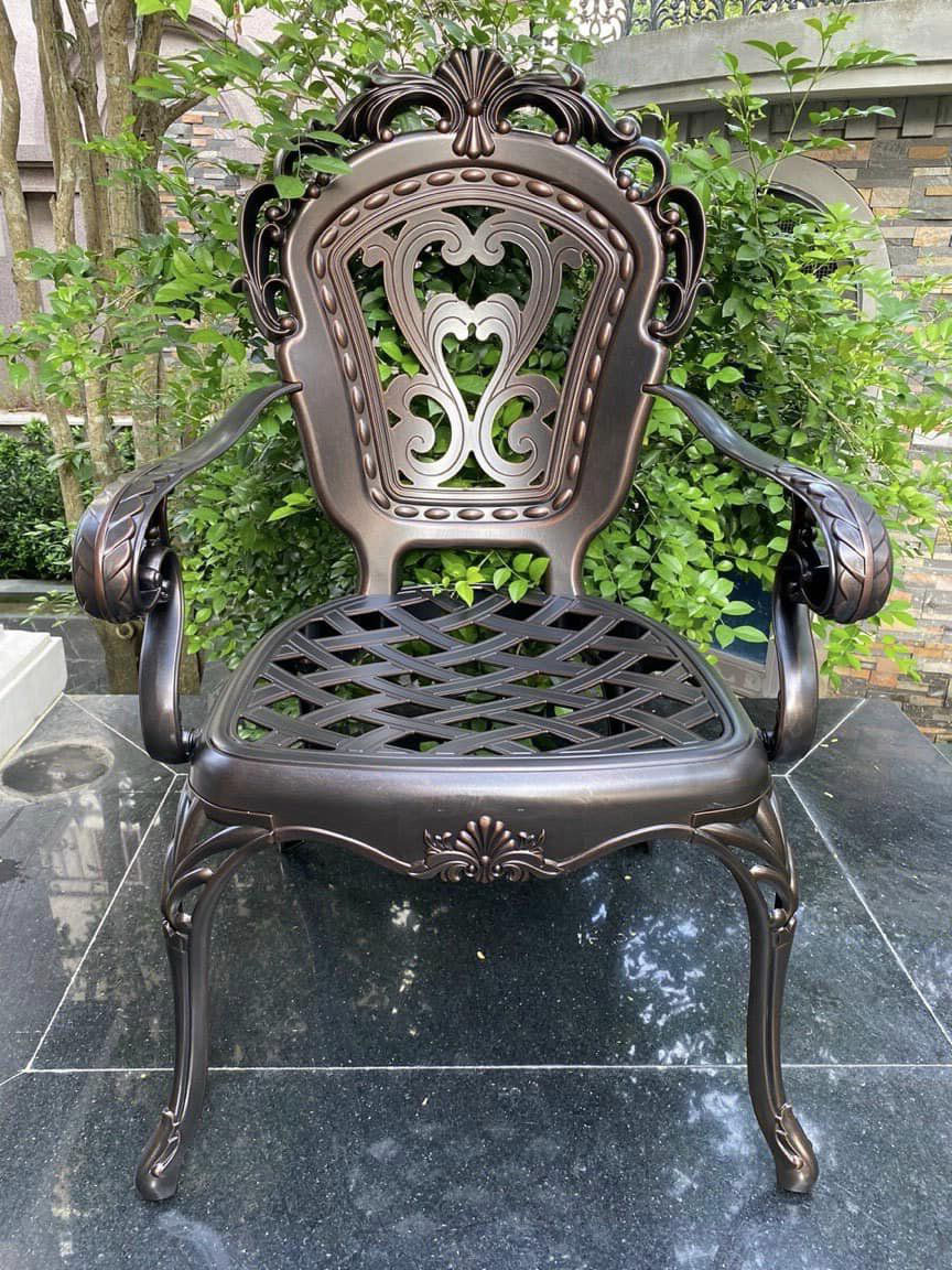 Mẫu ghế đặt làm bàn trà sân vườn