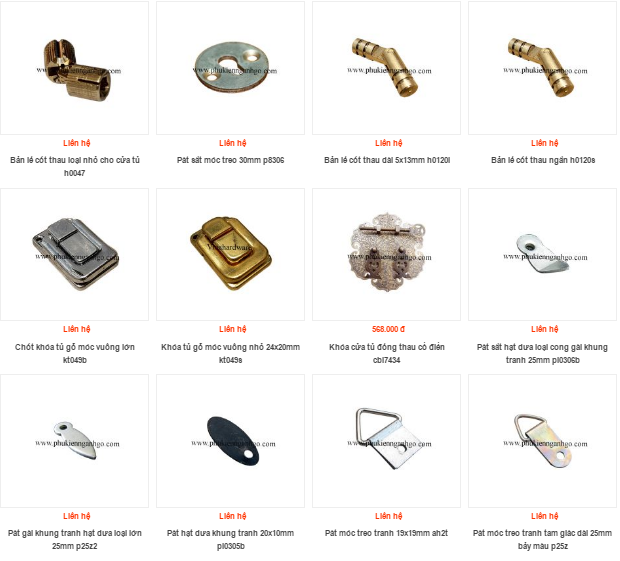 Các sản phẩm phụ kiện dành cho gỗ mỹ nghệ