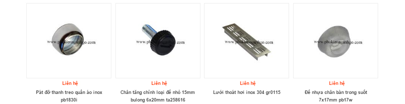 Cập nhật các loại phụ kiện tủ bếp mới