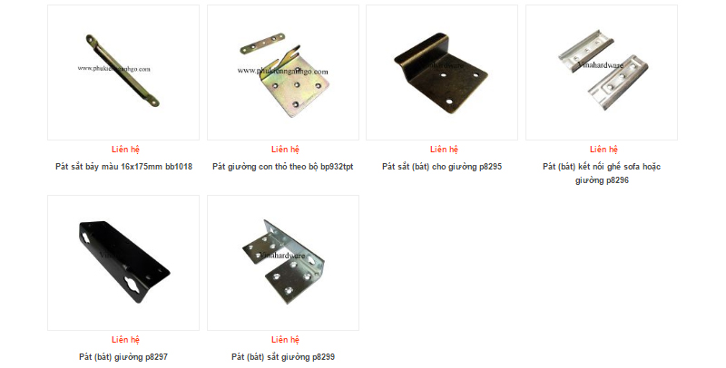 Vinahardware - Phụ kiện gia công giường