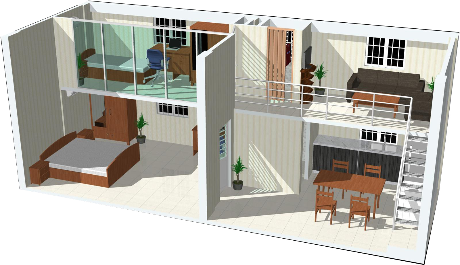 Phụ kiện thông minh xếp gọn Vinahardware nhà ở xã hội