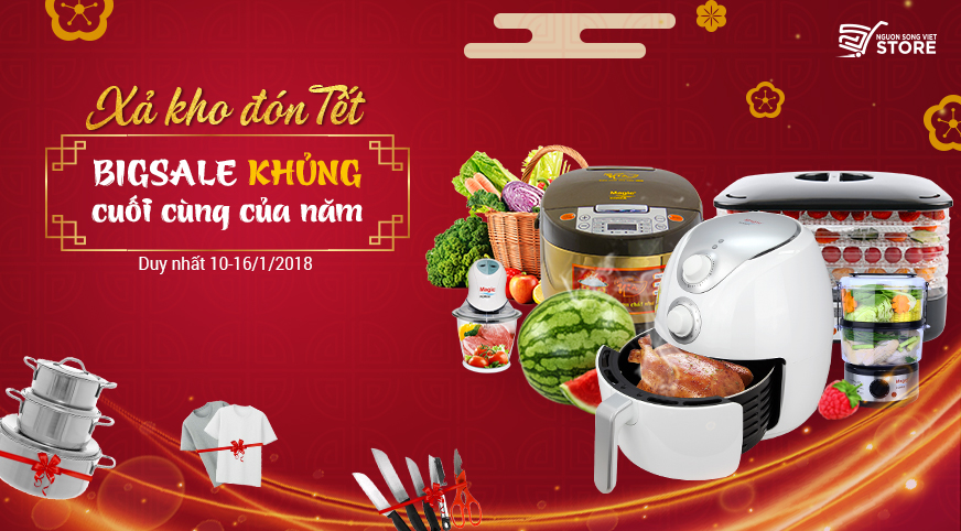 Big Sale Khủng - Xả Kho Đón Tết