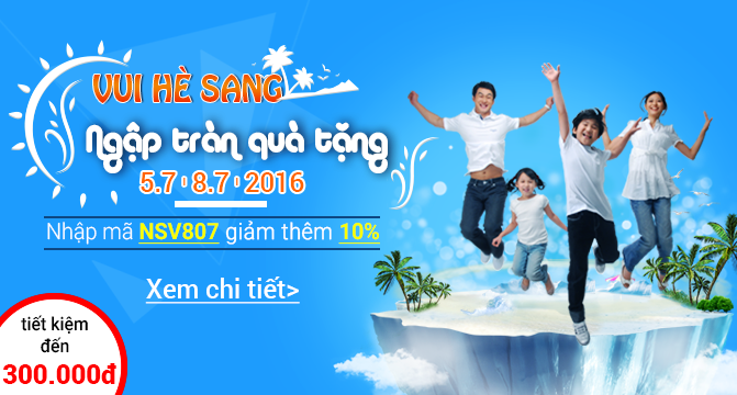 VUI HÈ SANG NGẬP TRÀN QUÀ TẶNG