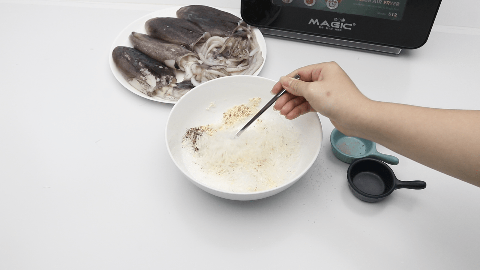 MỰC ỐNG HẤP MIẾN ĐẬU XANH 2 MỰC ỐNG HẤP MIẾN ĐẬU XANH 2
