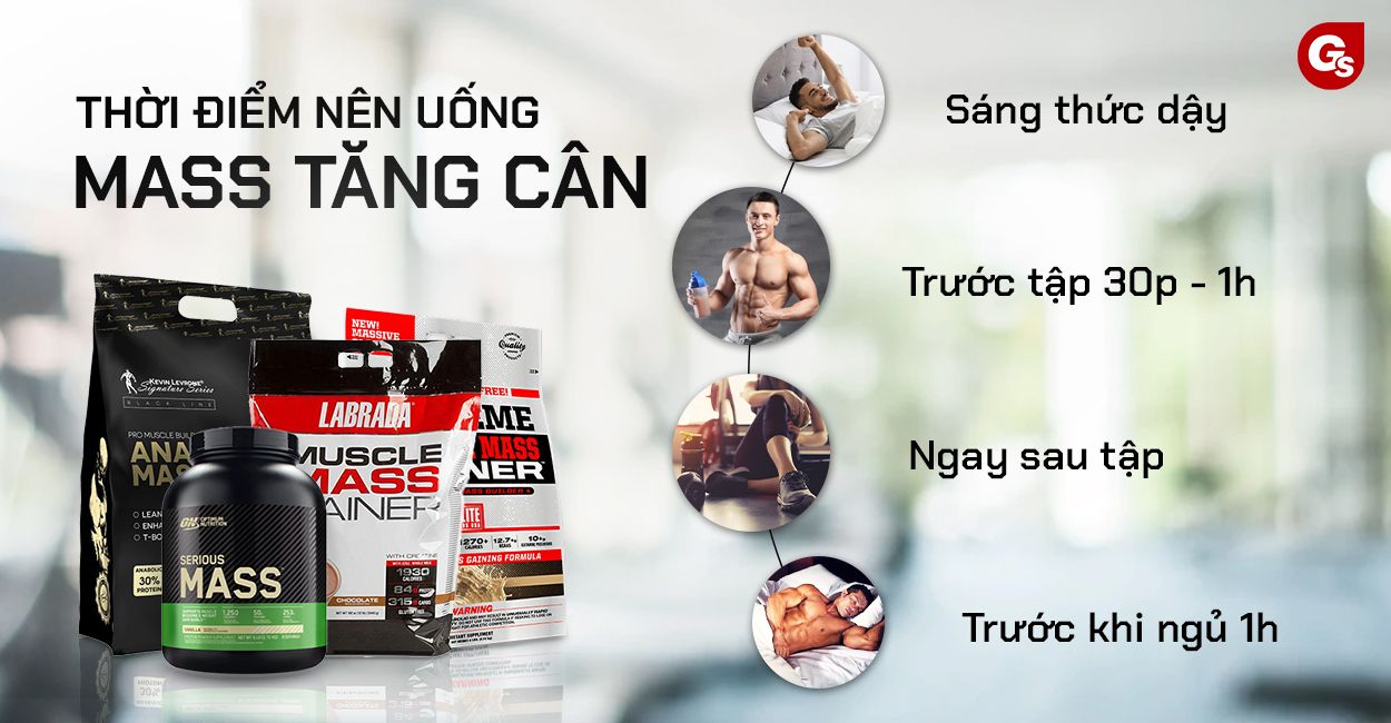 Hướng dẫn chi tiết cách uống Mass tăng cân hiệu quả nhất