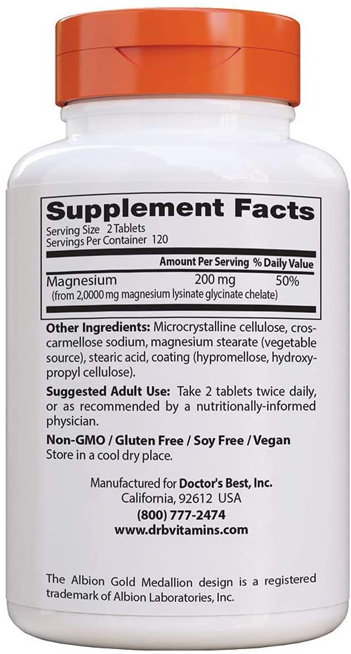 Doctor-Best-High-Absorption-Magnesium-nutrition-facts-gymstore