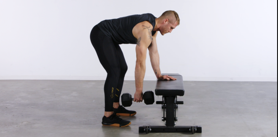 Dumbbell row