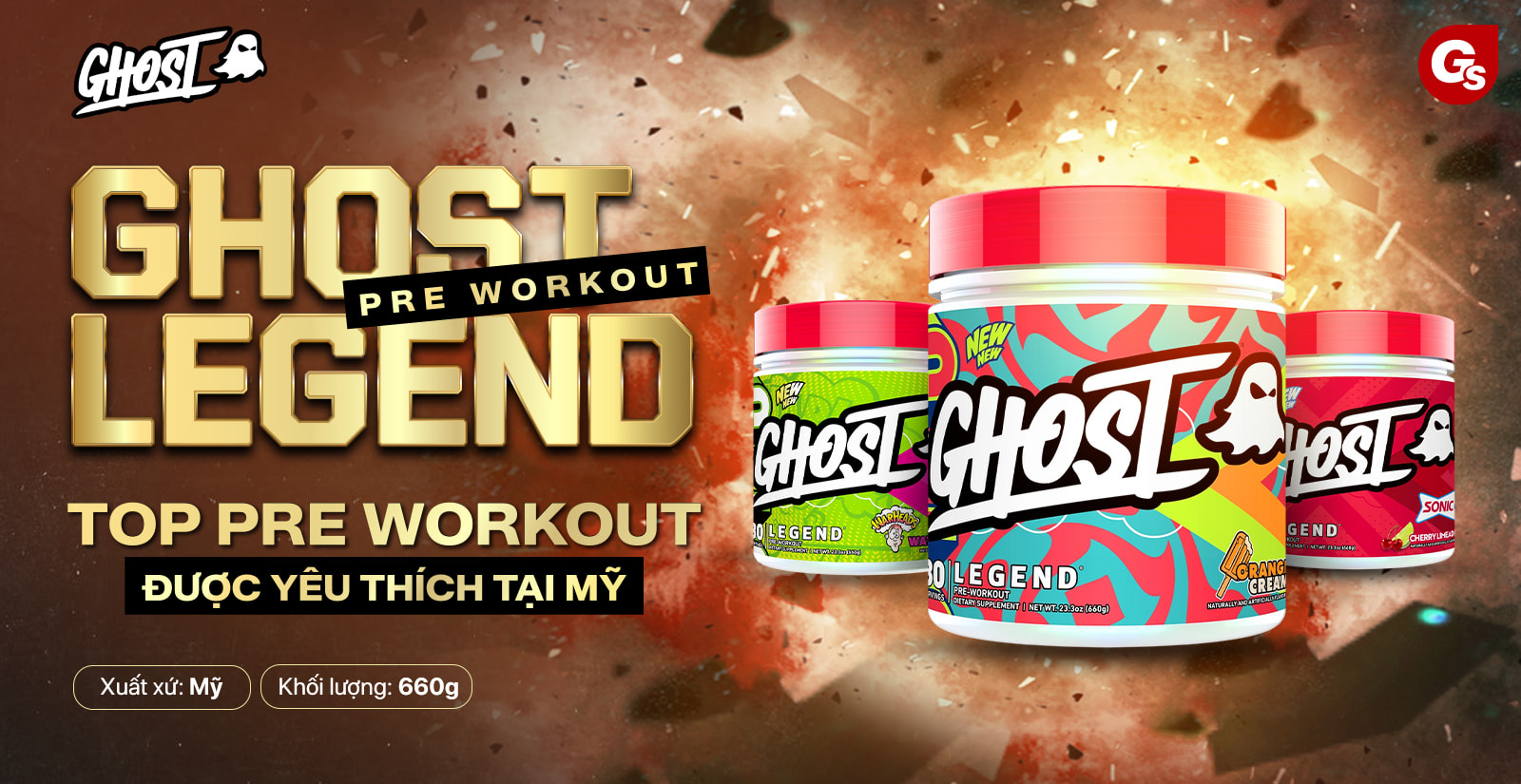 Ghost Legend Pre Workout
