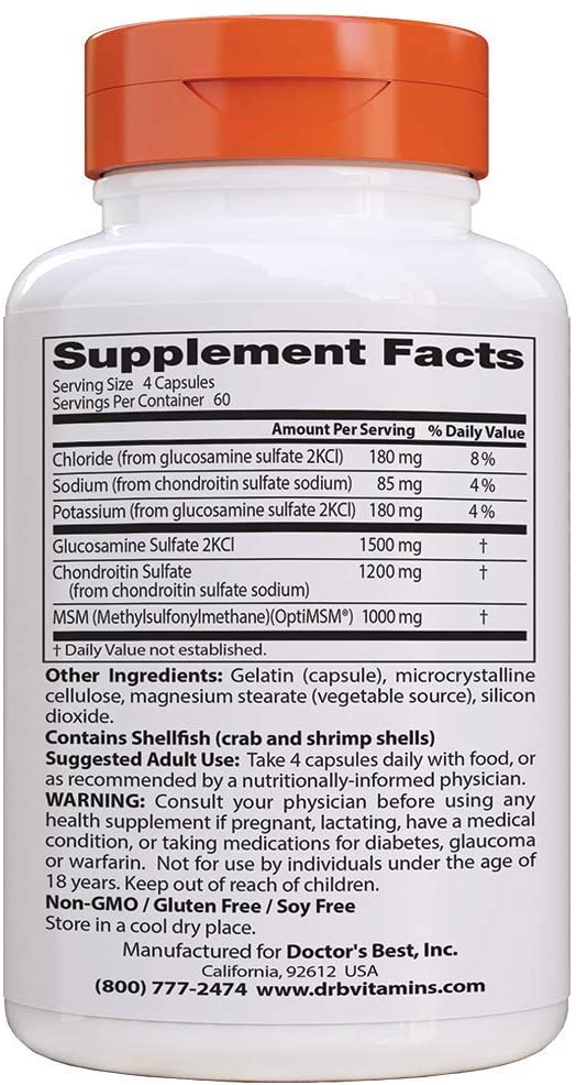 GLUCOSAMINE-CHONDROITIN-MSM-nutrition-facts-gymstore