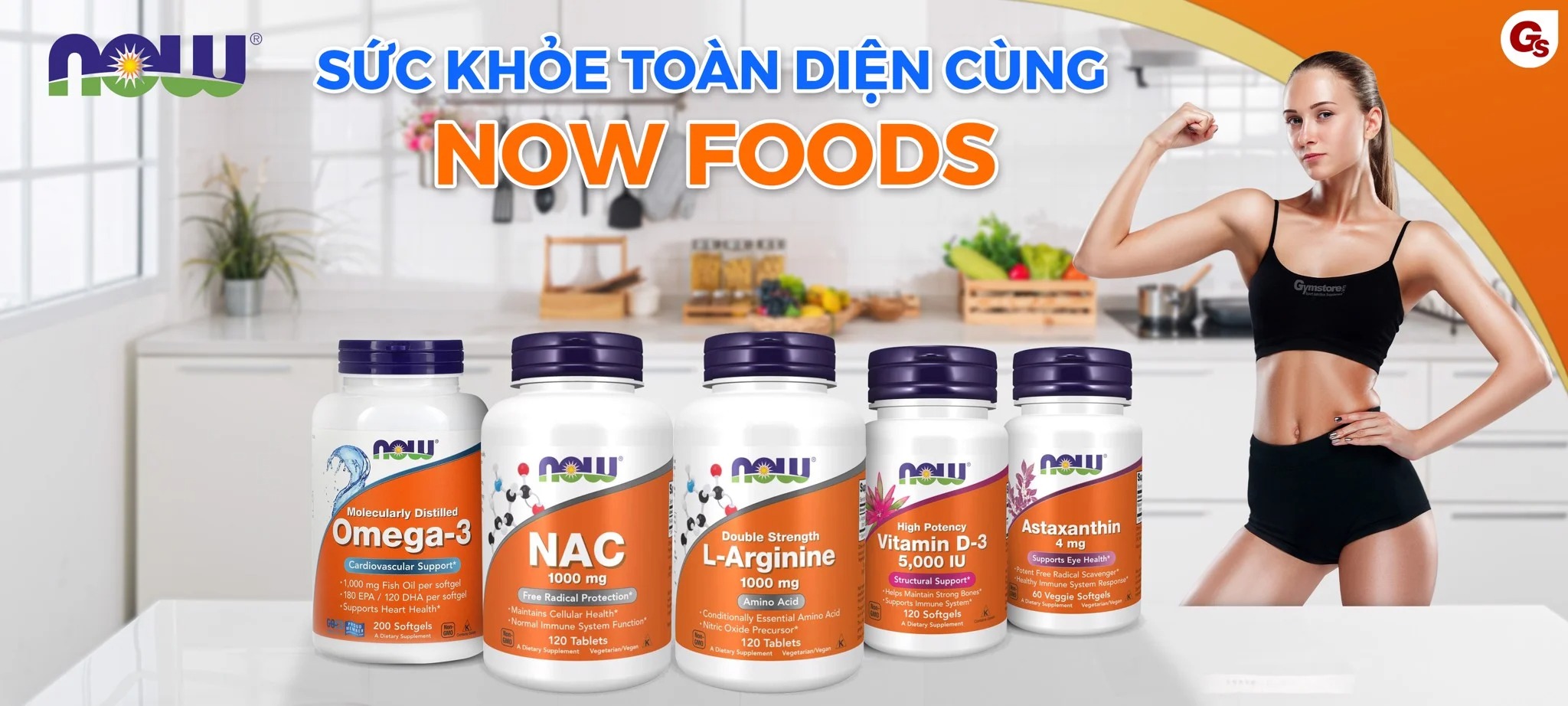 Now Foods - Giá Tốt Nhất Tháng 10 | Vitamin & Khoáng Chất | #1