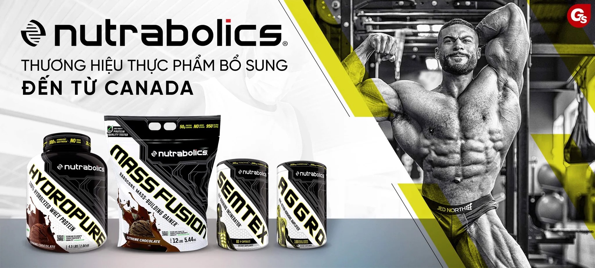 Nutrabolics - Thương hiệu thực phẩm bổ sung hàng đầu Canada