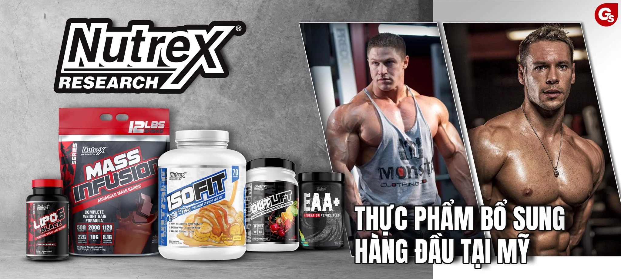 Nutrex Research - Hãng Thực phẩm bổ sung hàng đầu tại Mỹ