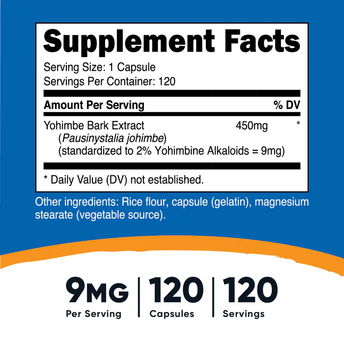 nutricost-yohimbine-bark-extract-9mg-120-capsules-nutrition-facts-gymstore