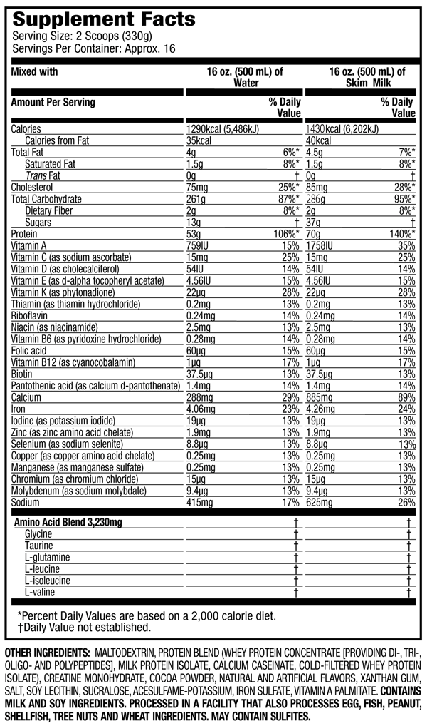 Premium-Mass-Gaienr-12lbs-Nutrition-Facts-GymStore-1