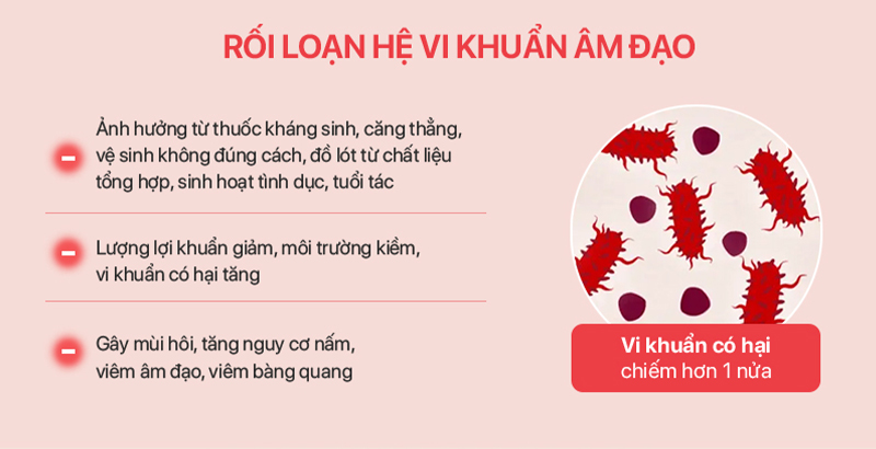 Rối Loạn hệ Vi Khuẩn Âm Đạo
