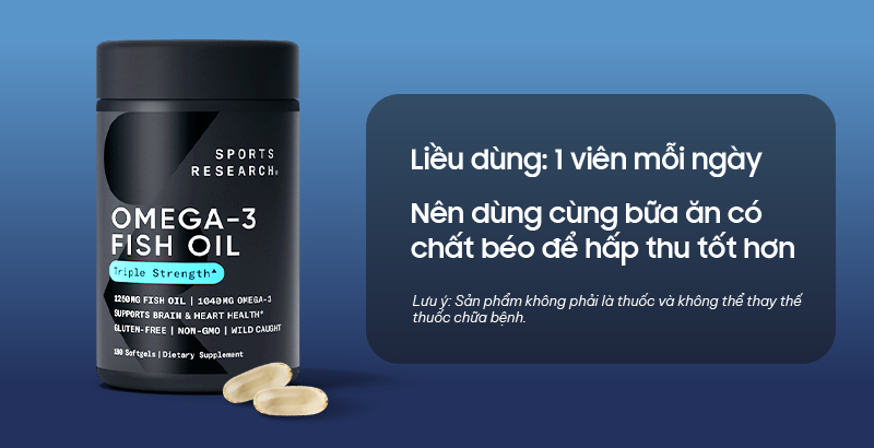 Sports Omega 3 Banner Gymstore 3