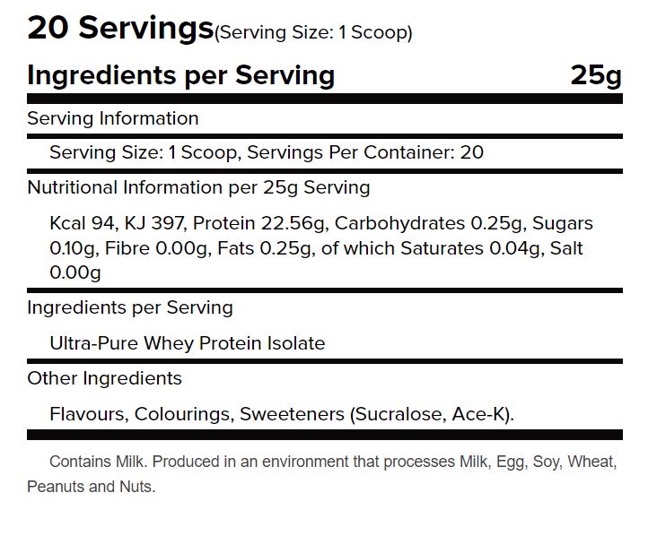 warrior-fruity-clear-whey-isolate-nutrition-facts