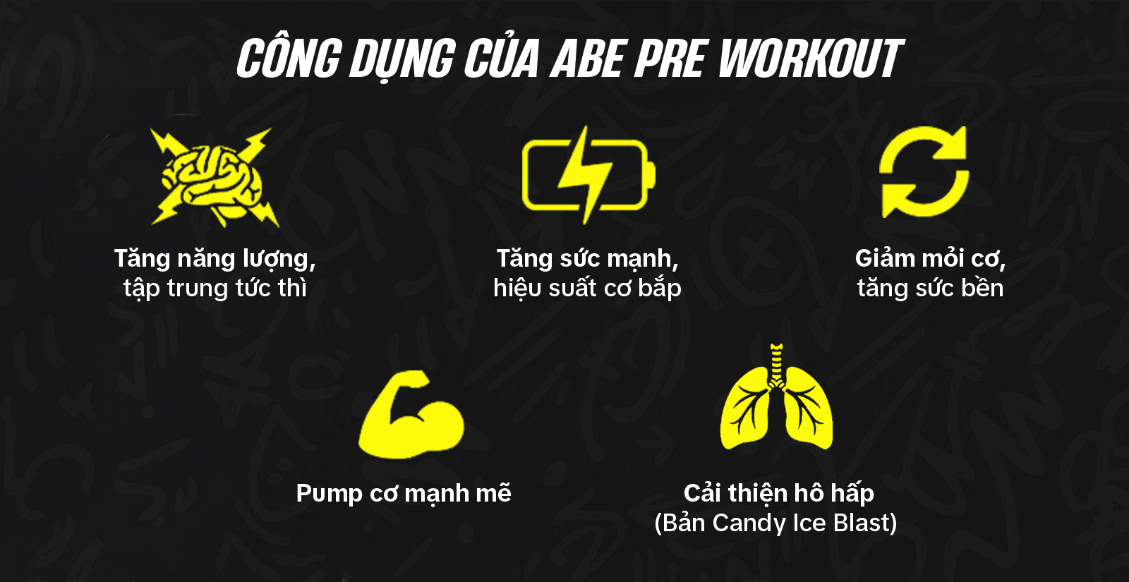Abe Pre Wokout Công Dụng