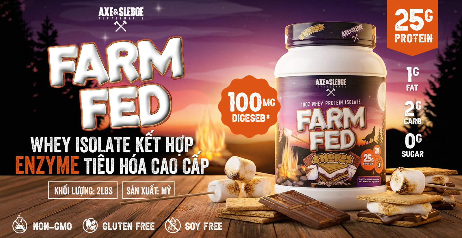 Axe Sledge Farm Fed Nổi Bật