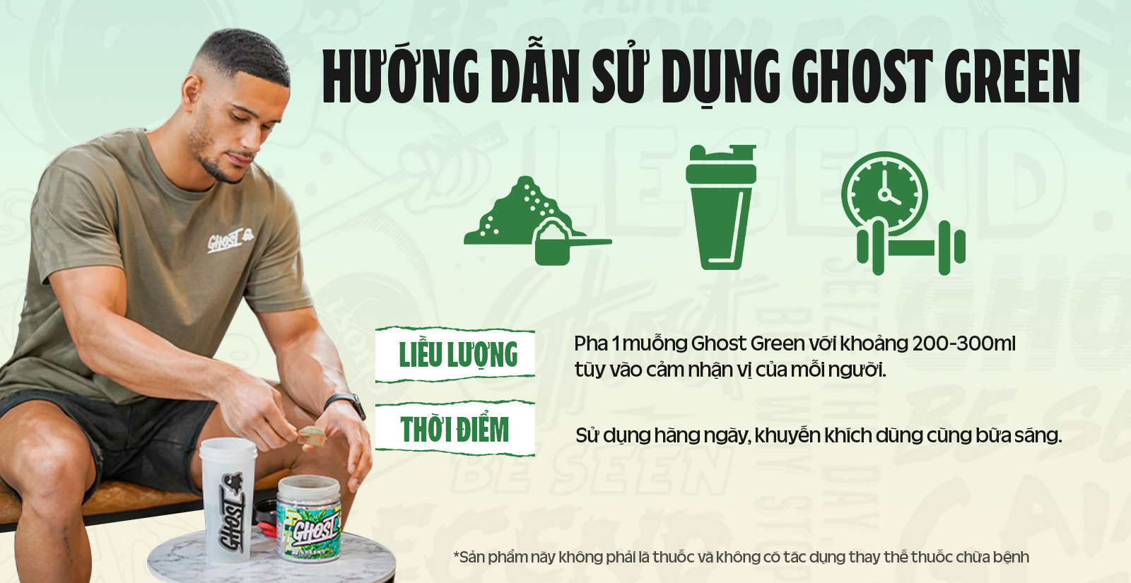 Ghost Green Cách Dùng