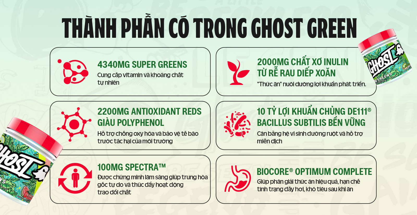 Ghost Green Ưu Điểm