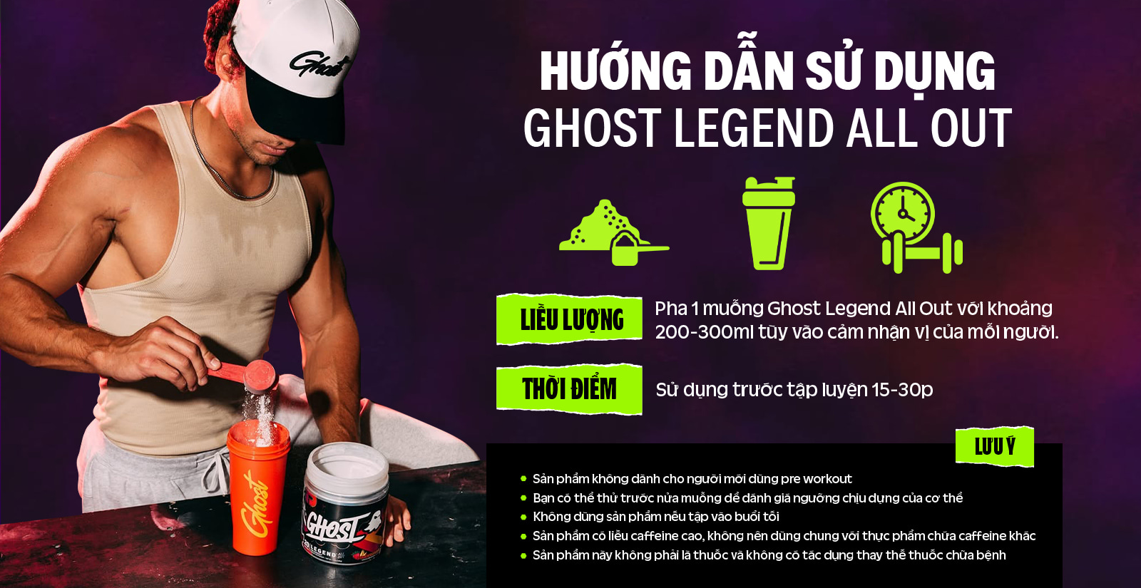 Ghost Legend All Out Cách Dùng