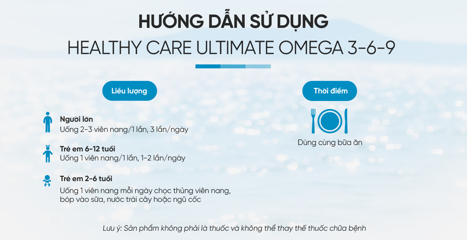 Healthy Care Ultimate Omega 3 6 9 Cách Dùng