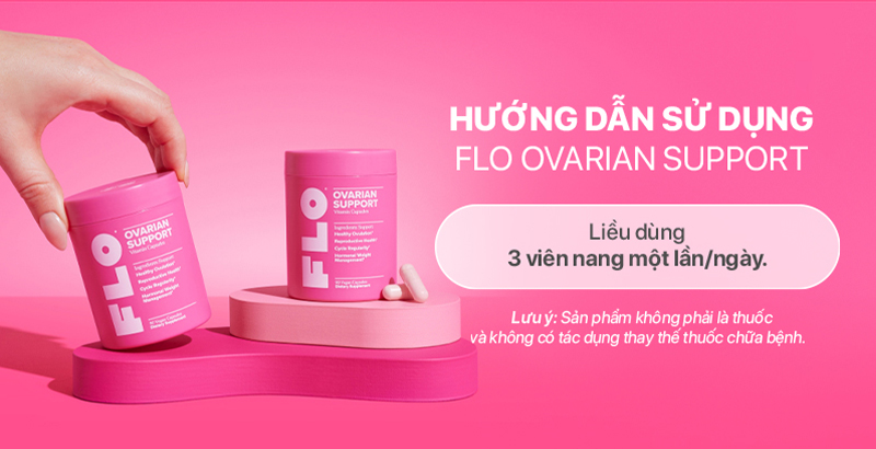 OPositiv FLO Ovarian Support Hướng Dẫn Sử Dụng Gymstore
