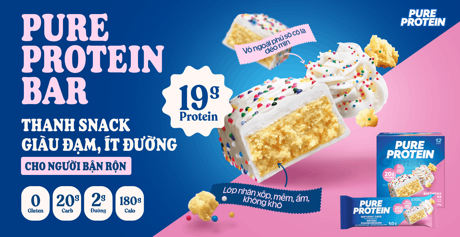 Pure Protein Bar Ưu Điểm
