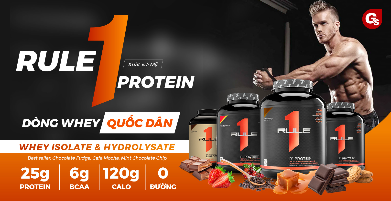 Rule 1 Whey Isolate Nổi Bật