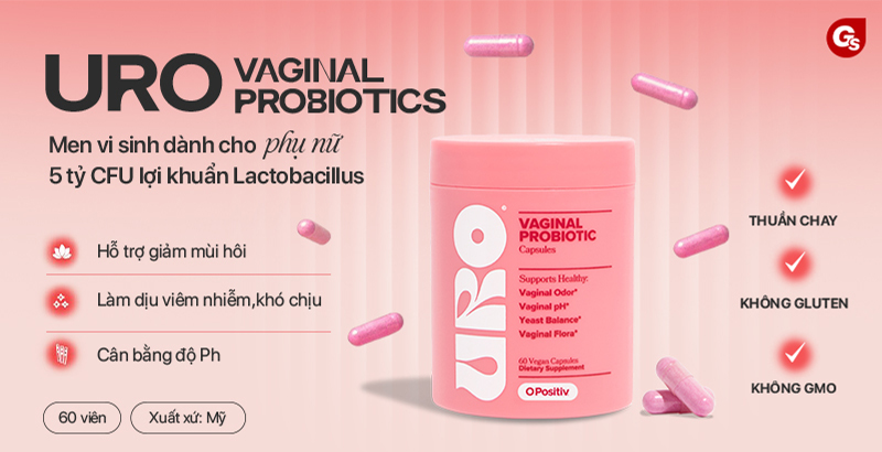 URO Vaginal Probiotic Đặc Điểm Nổi Bật