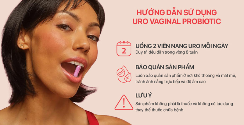 URO Vaginal Probiotic Đối Tượng Sử Dụng
