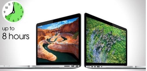 Thời lượng Pin của Macbook 2015 là 8 tiếng