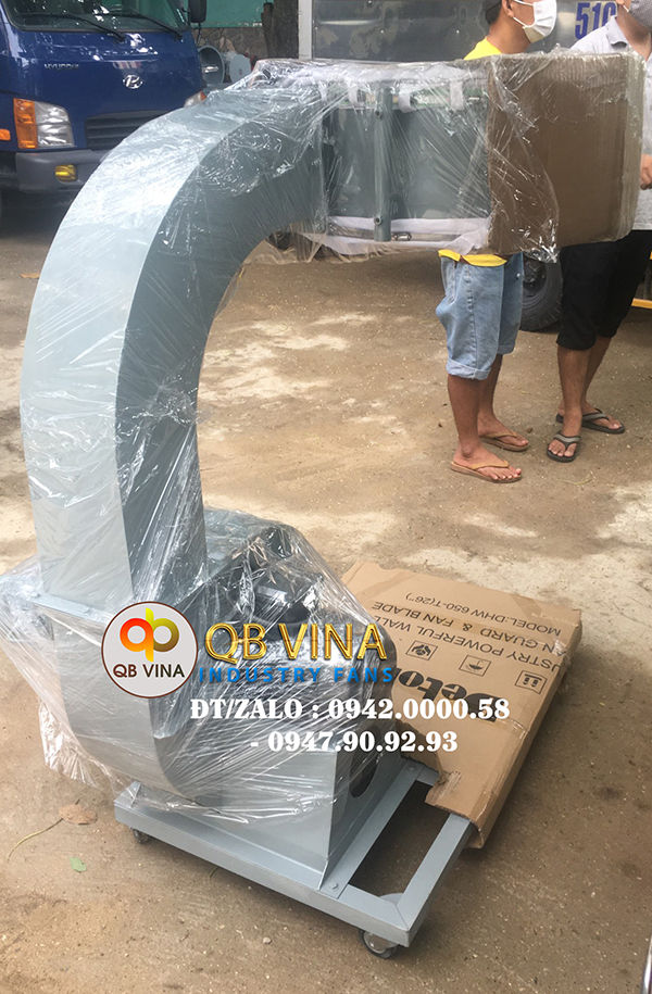 quạt hút bụi di động túi  vải công suất 01 Hp