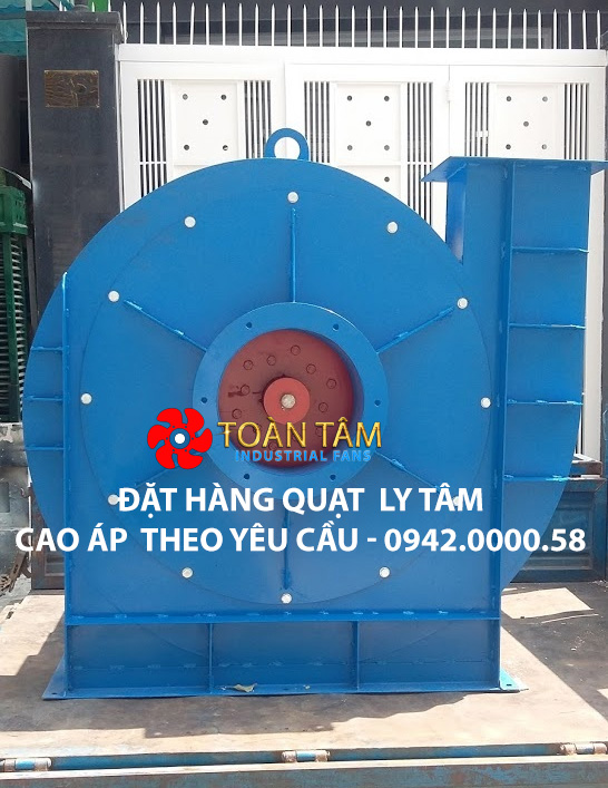 quạt thổi lò công nghiệp công suất lớn 