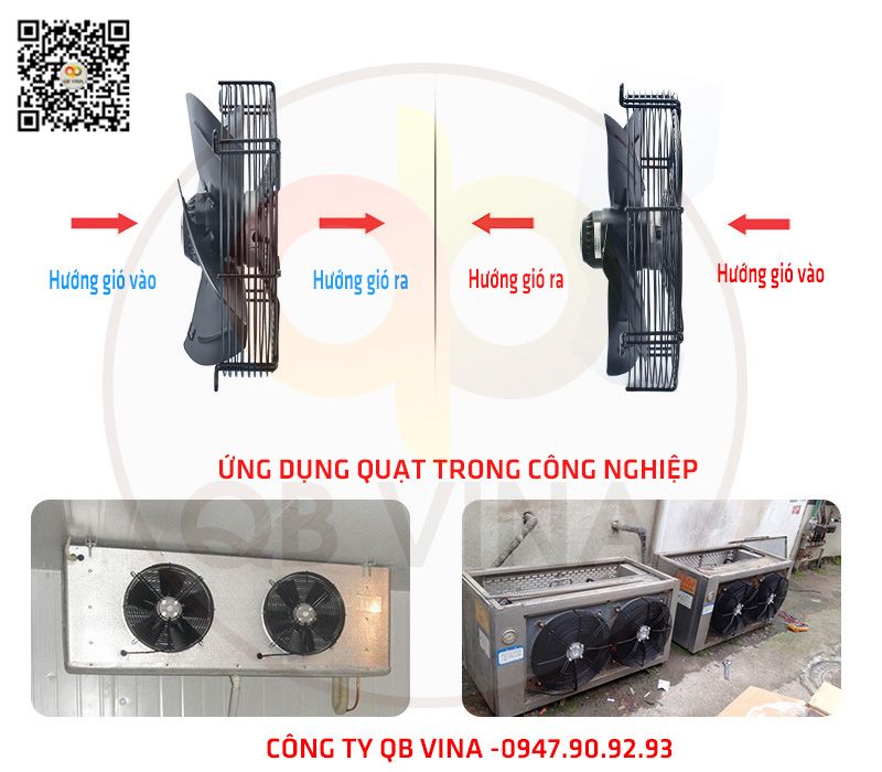 Quạt giải nhiệt dàn nóng ( quạt tản nhiệt dàn nóng ) 4E