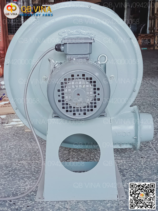 quạt thổi khí con sò cho hầm phân Biogas