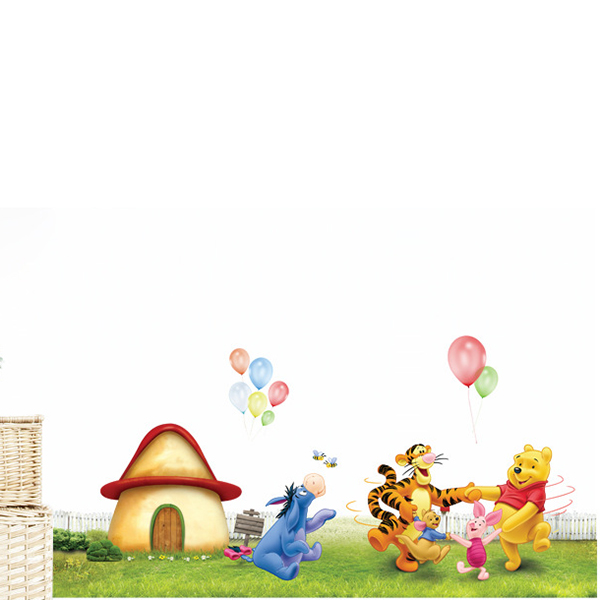 Decal dán tường gấu pooh - DC599