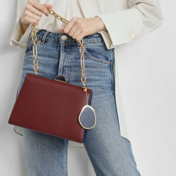 Túi Charles Keith hộp keychain đá - CL258