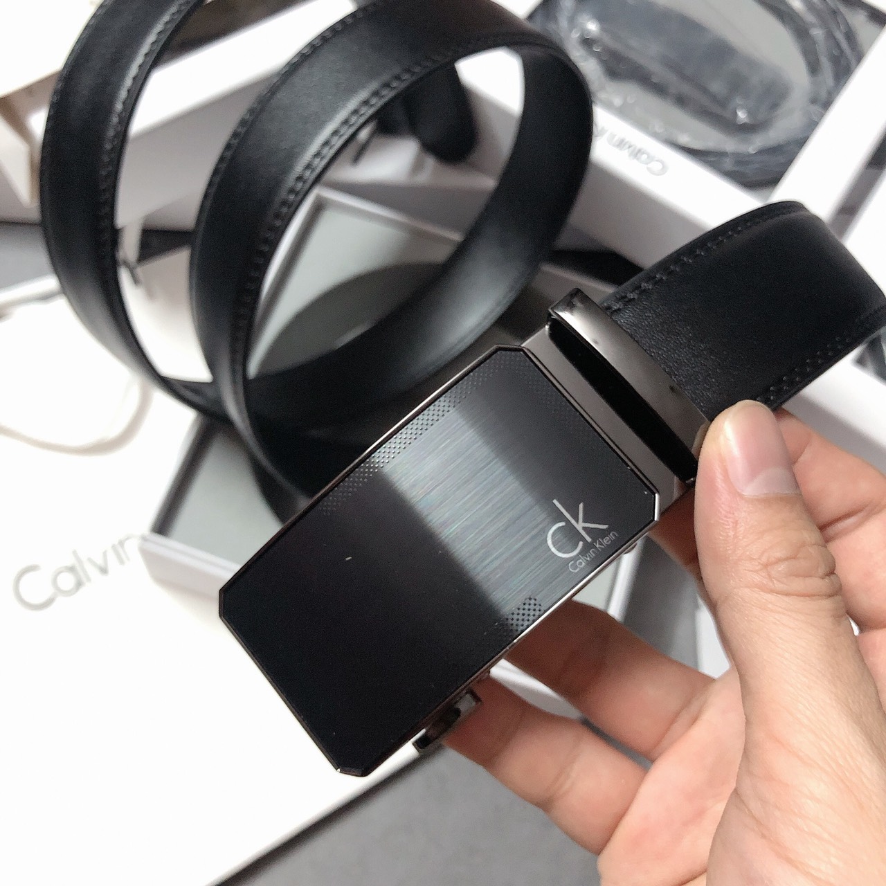 Nịt C@k vuông khóa gg logo góc - NN178