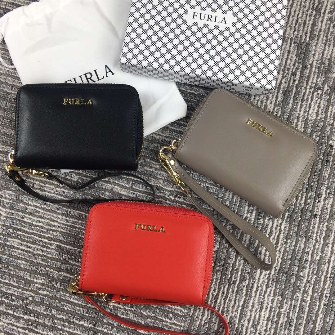 Ví ngắn Furla trơn - V207