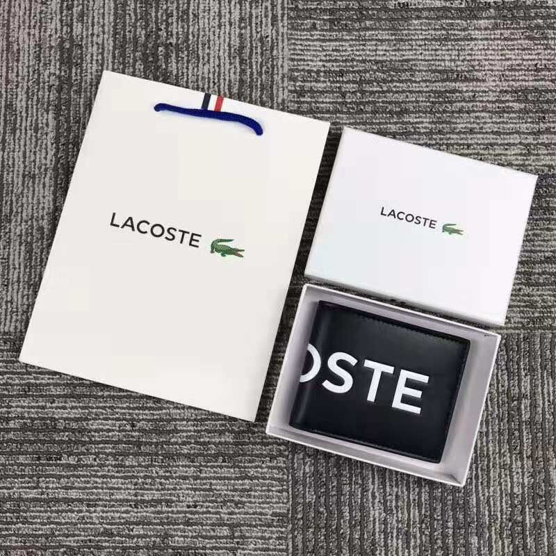Ví ngắn Lacoste chữ to - V265