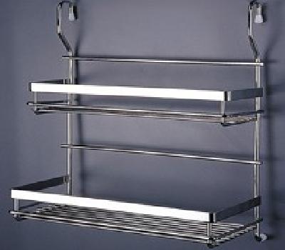 Sử dụng giá kệ inox treo tường cho không gian sống rộng hơn