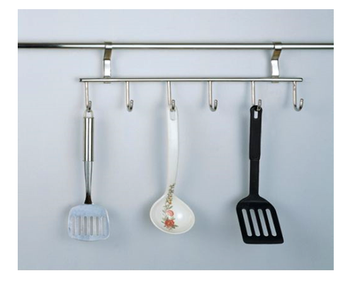 Giá kệ inox treo tường khá nhỏ gọn