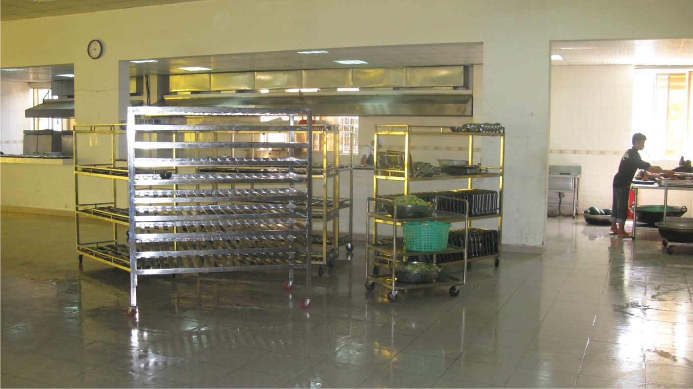 Khung chở cơm di động