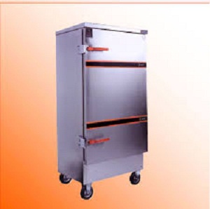 Tủ hấp cơm công nghiệp inox giá rẻ 12 khay