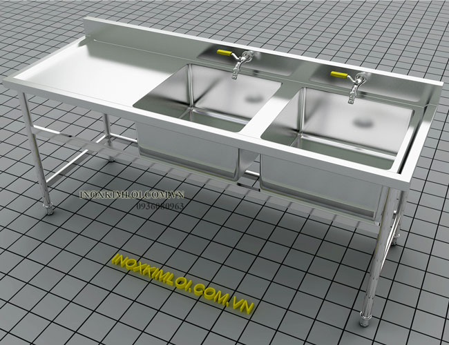 Bàn bếp inox Kim Lợi