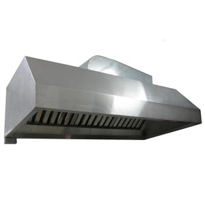 tum hút mùi đơn inox dành cho bếp ăn tập thể vừa và nhỏ