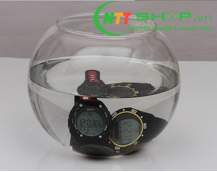 Đồng hồ thông minh chống nước XWATCH Black-Yellow (Ảnh 9)